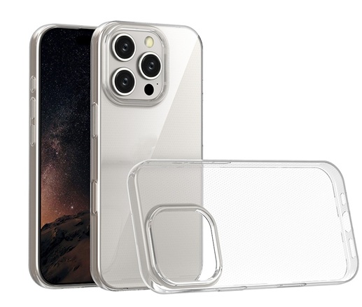 Ultra-thin Transparent Clear TPU phone case-Green case-BDS0001-CB