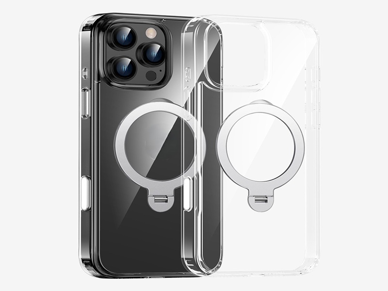 Magnet Stand Hybrid 2 in 1 phone case with 4 angles-Green case-HZY0003-KDDK