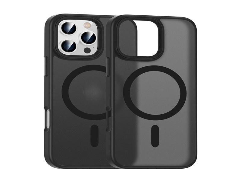 Matte finish with magnet Hybrid 2 in 1 smart phone case-Green case-HZY0020-YUDCX