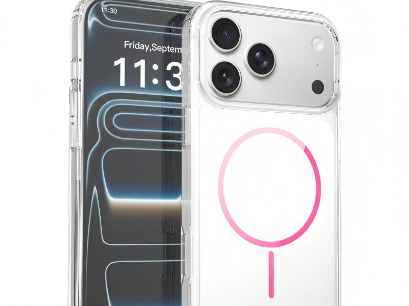 Hybrid 2 in 1 gradient magsafe circle phone case-Green case-SF0006-FGHCH