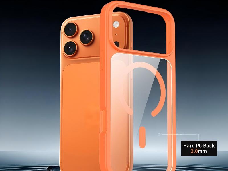 Hybrid big hole camera magnet phone case-Green case-SF0013-DKYDCX