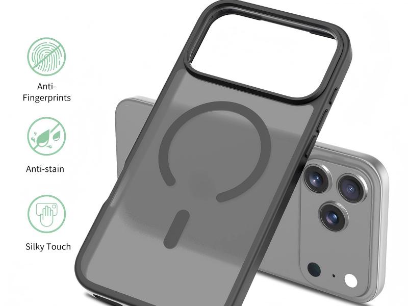 Hybrid big hole camera magnet phone case with solid color-Green case-SF0015-DKYDSS