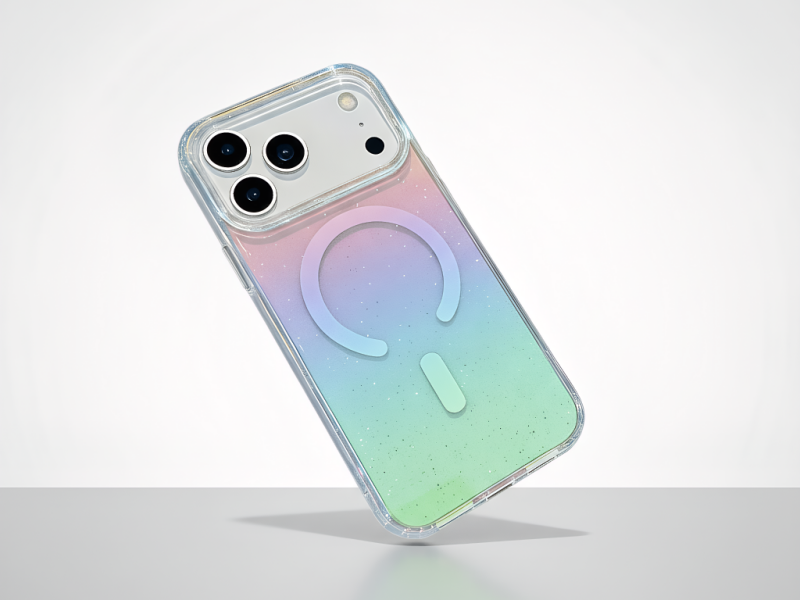 Double IMD magnet phone case-Green case-GCJT260504