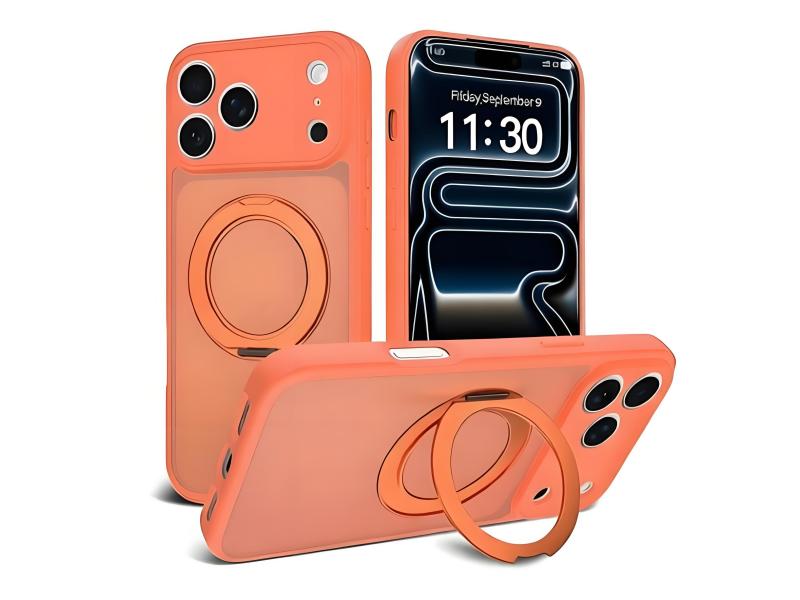 360° Magnet stand precise camera hole case-Green case-GCS0260319